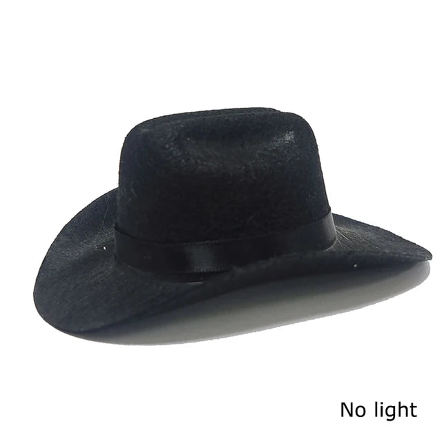 Wireless LED Pet Party Cowboy Hats