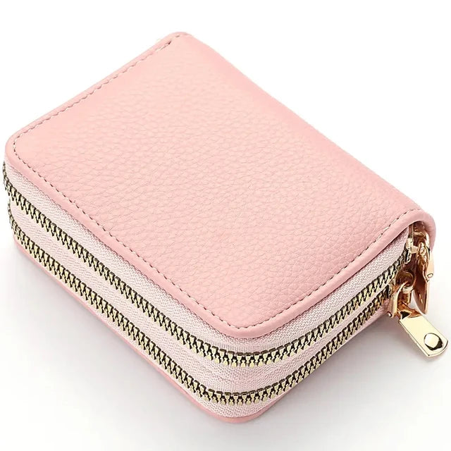 Women's Double Zipper Wallet