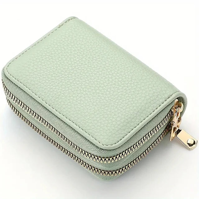 Women's Double Zipper Wallet