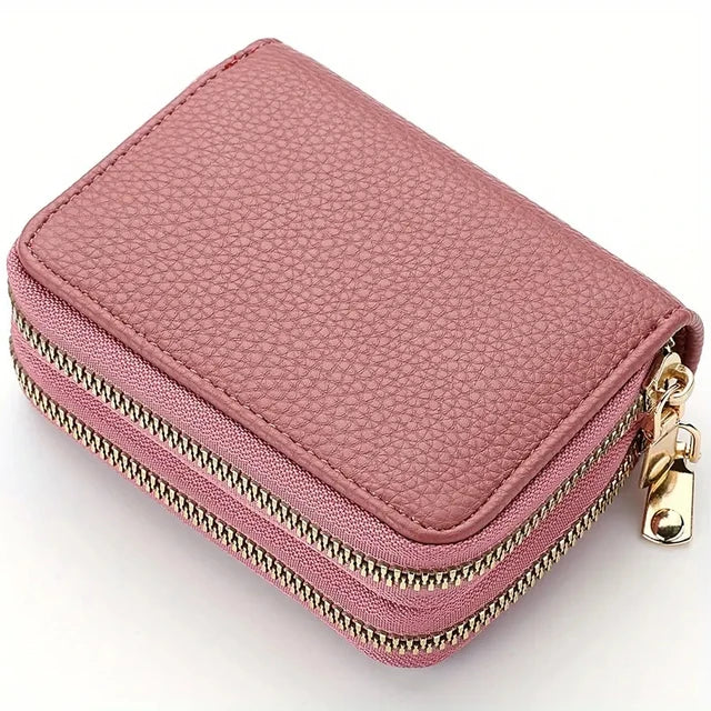 Women's Double Zipper Wallet