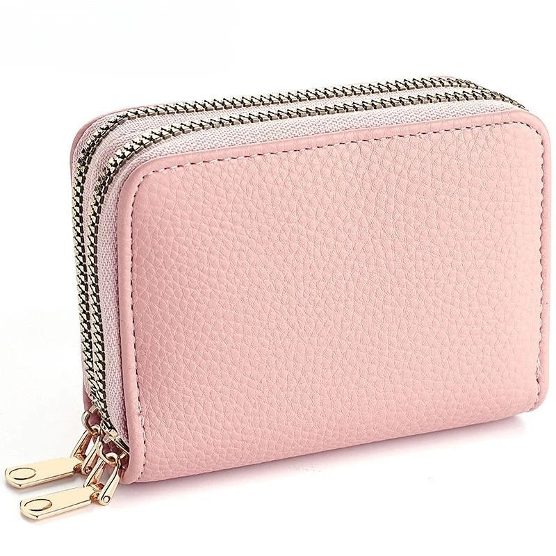 Women's Double Zipper Wallet