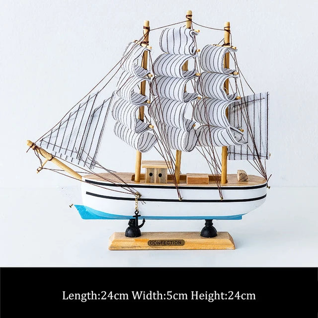 modern home Wood Ship model