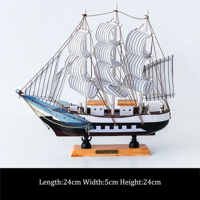 modern home Wood Ship model