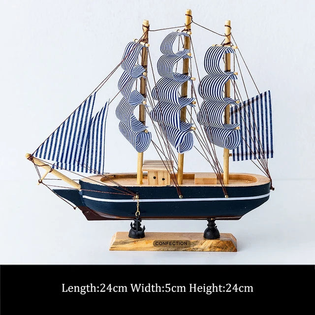 modern home Wood Ship model