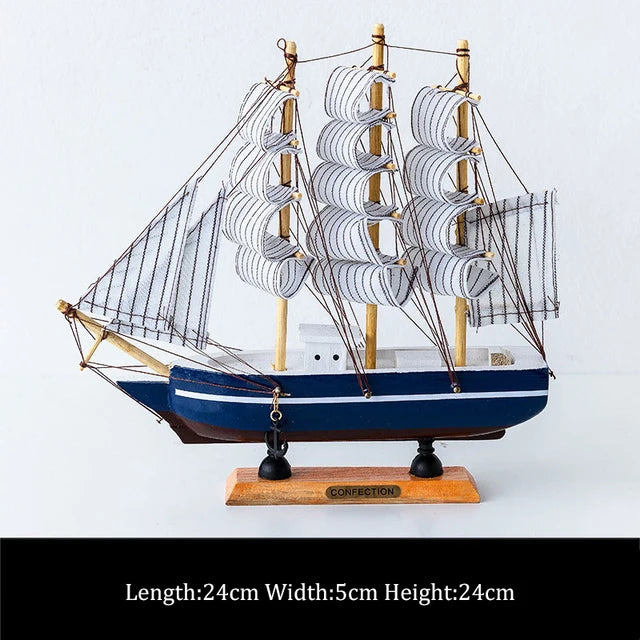 modern home Wood Ship model