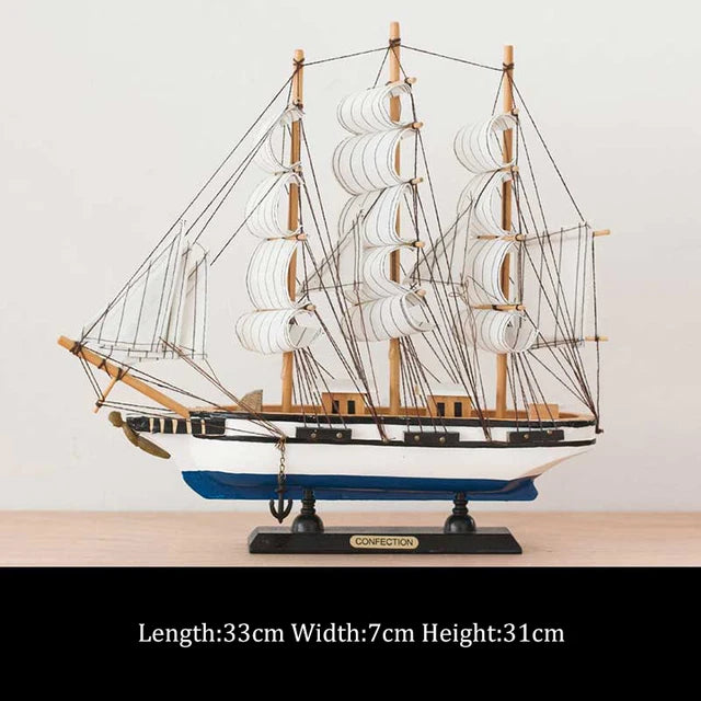 modern home Wood Ship model