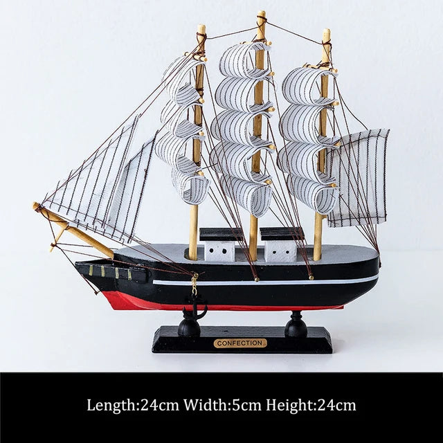 modern home Wood Ship model