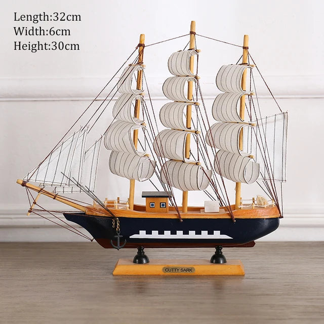 modern home Wood Ship model