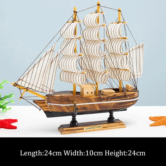 modern home Wood Ship model