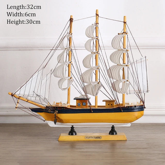 modern home Wood Ship model