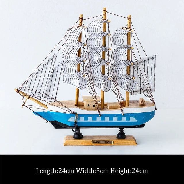 modern home Wood Ship model