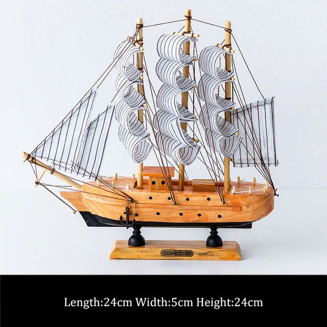 modern home Wood Ship model