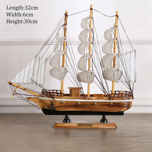 modern home Wood Ship model