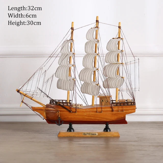 modern home Wood Ship model