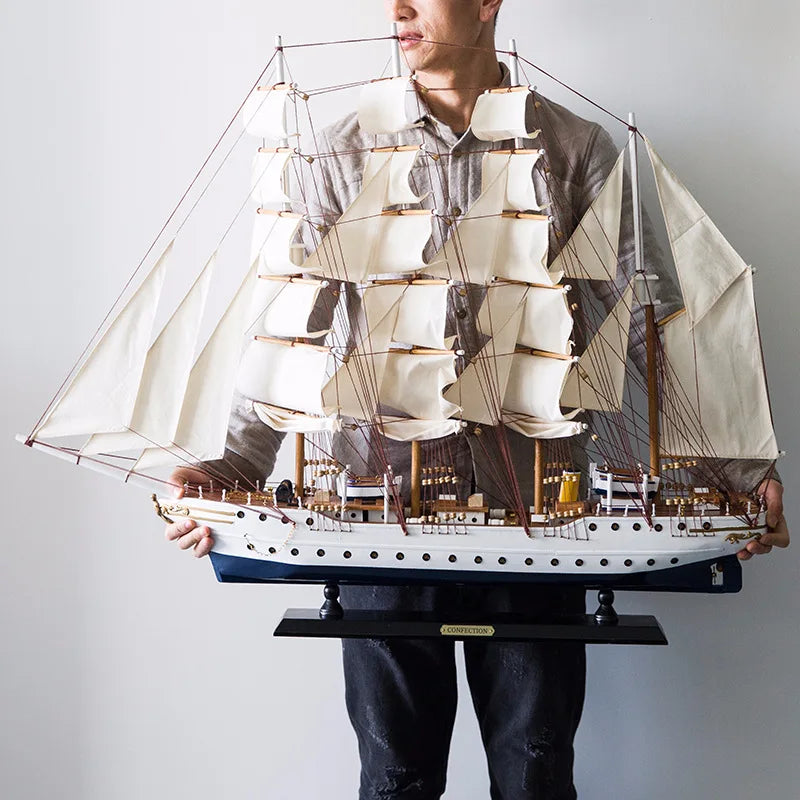 modern home Wood Ship model