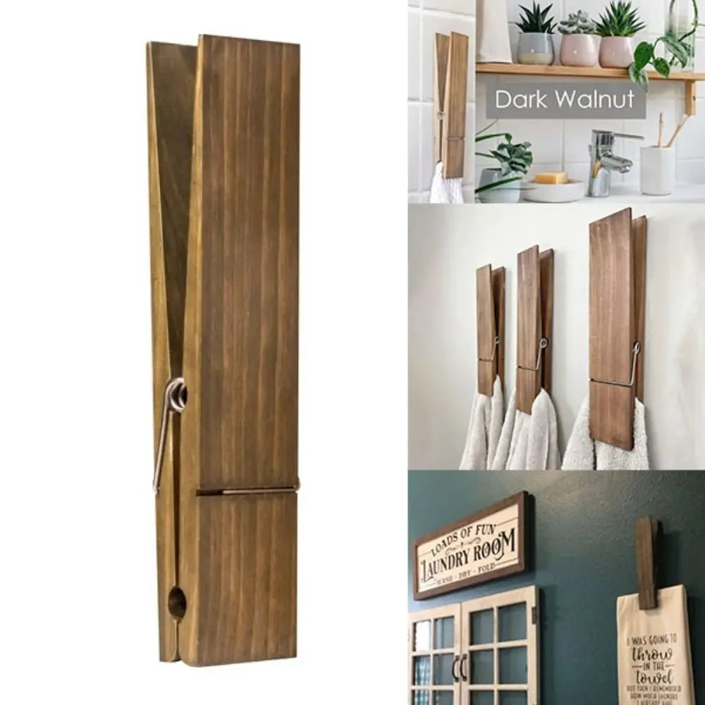 Wooden Giant Towel Clips