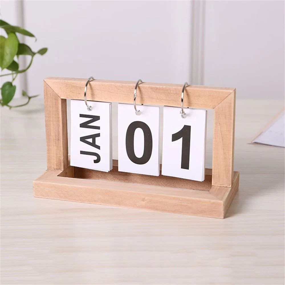 Wooden Perpetual Calendar