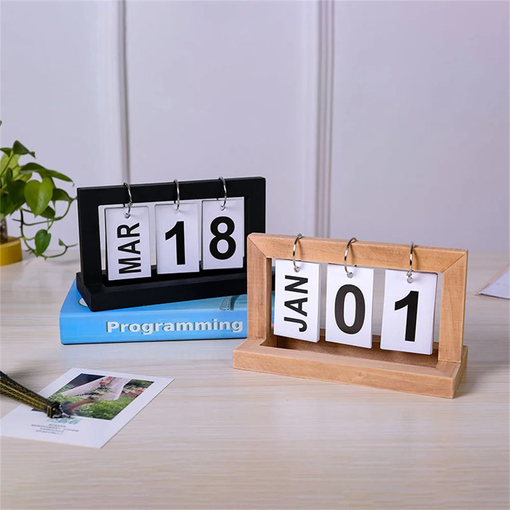 Wooden Perpetual Calendar