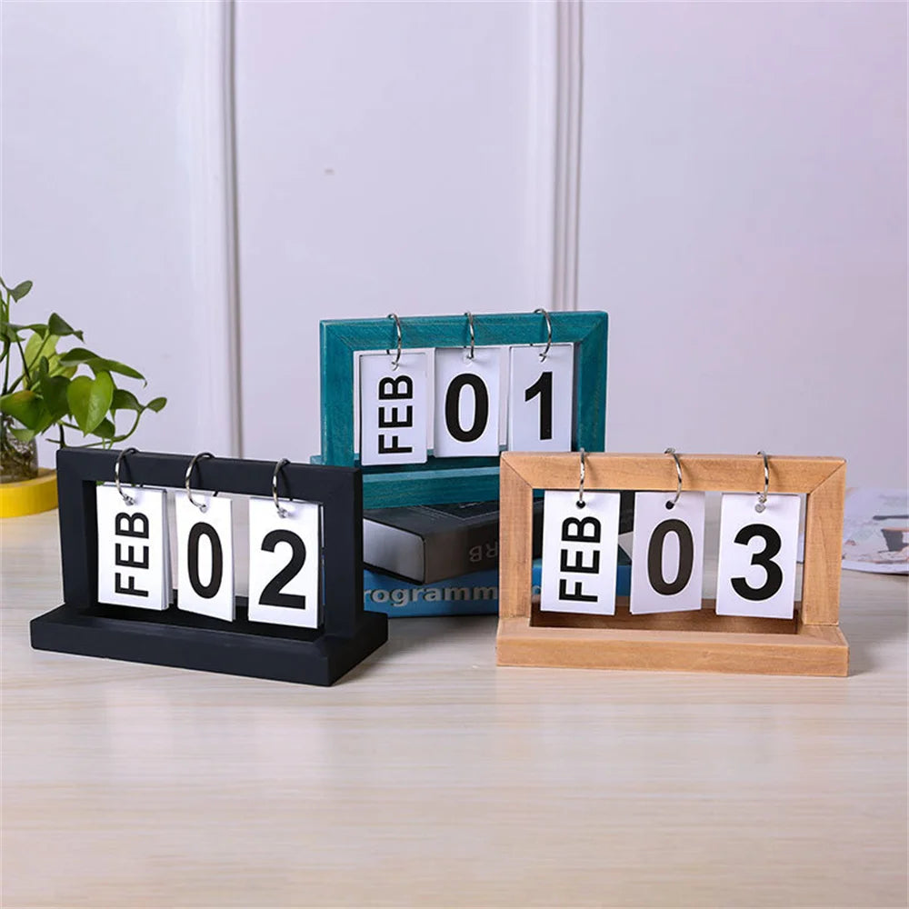 Wooden Perpetual Calendar