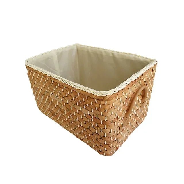 Woven Rattan Storage Basket