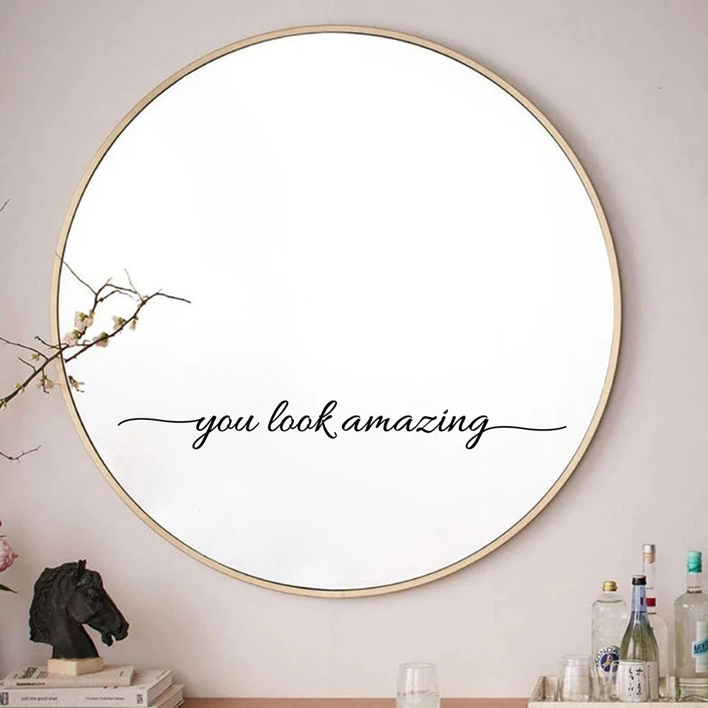 Mirror Decal Vinyl Stickers